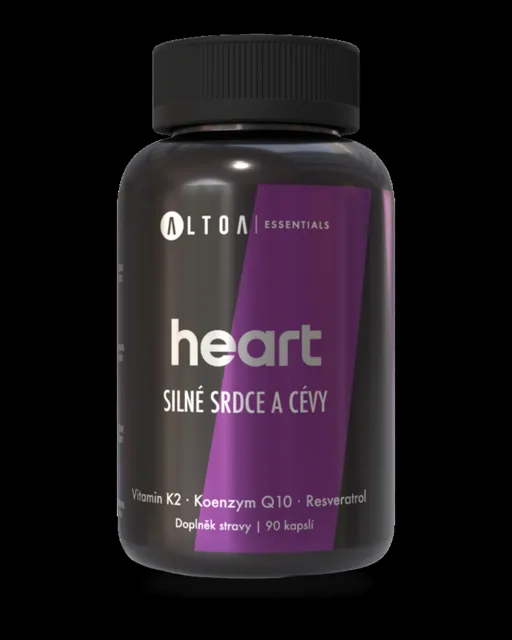 Altoa Essentials HEART - Srdce a cévy 90 kapslí