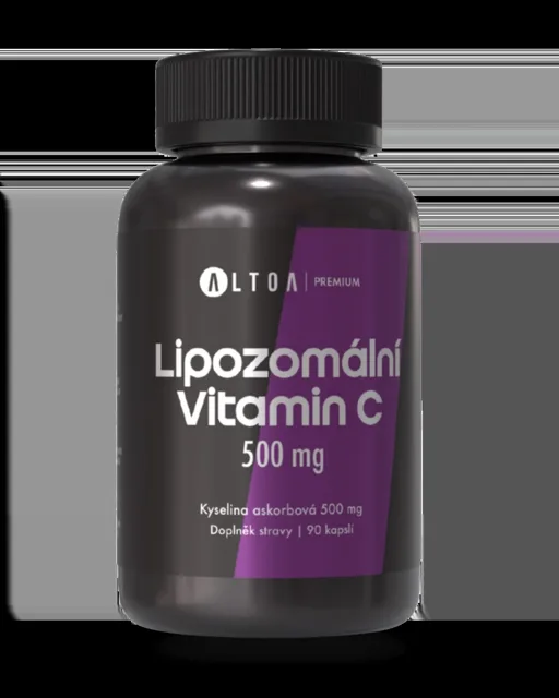 Altoa Essentials Lipozomální Vitamin C 500 mg 90 kapslí