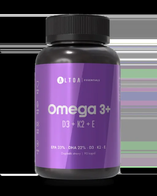 Altoa Essentials Omega 3+ 90 kapslí