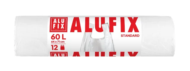 Alufix Pytle na odpadky s uchy 60 l 12 ks