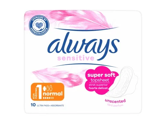 Always Sensitiv Ultra Normal Plus 1 Vložky 10ks