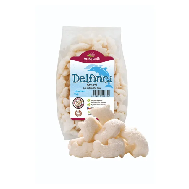 AMARANTH Delfínci naturál 80 g