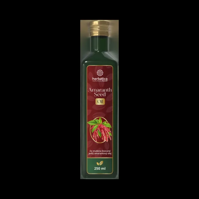 Amarantový olej lisovaný za studena - Herbatica Objem: 250 ml
