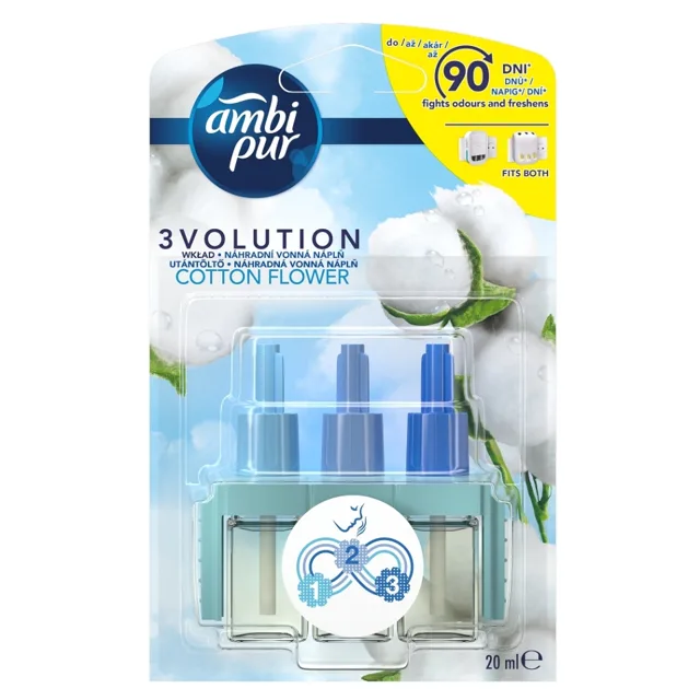AMBI PUR 3Volution Osvěžovač vzduchu náplň Cotton 20 ml