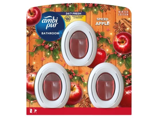 Ambi Pur Bathroom nepřetržitý osvěžovač vzduchu 3 x 8 ml