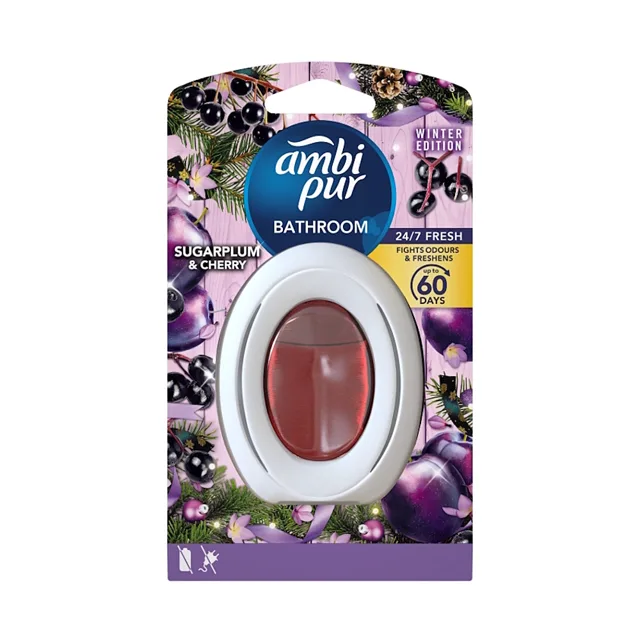 AMBI PUR Bathroom Sugarplum gelový osvěžovač 8 ml