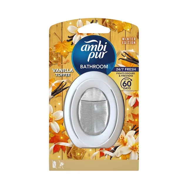 AMBI PUR Bathroom Vanilla Toffee gelový osvěžovač 7,5 ml