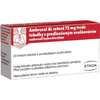 AMBROXOL AL RETARD POR 75MG CPS PRO 20
