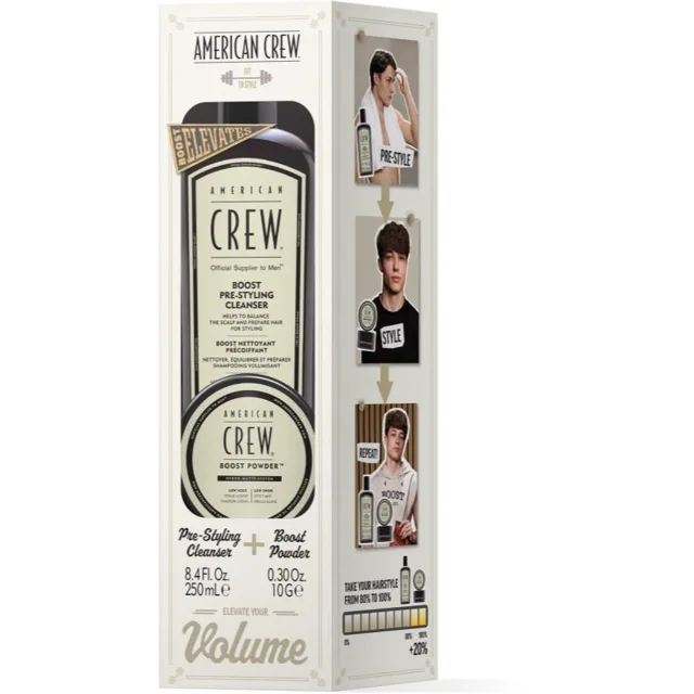 American Crew Boost Duo - Giftset dárková sada na vlasy pro muže