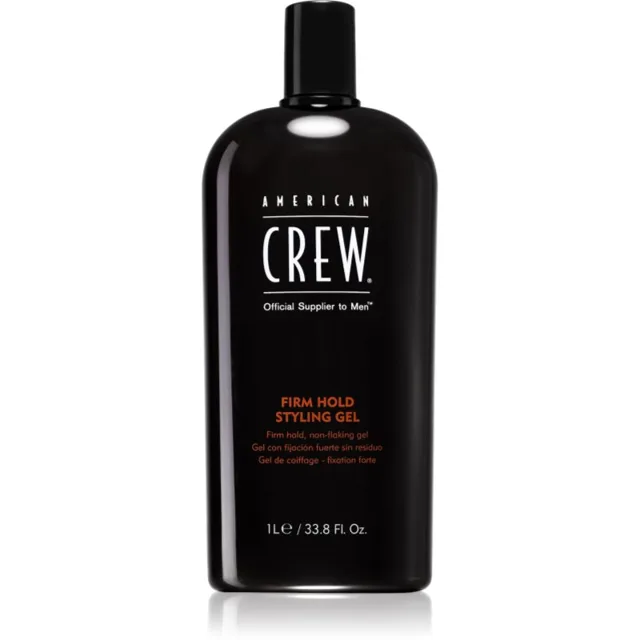 American Crew Firm Hold Gel fixační gel pro muže 1000 ml