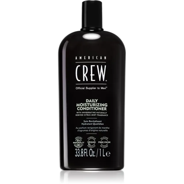 American Crew Hair & Body Daily Moisturizing Conditioner kondicionér pro každodenní použití 1000 ml
