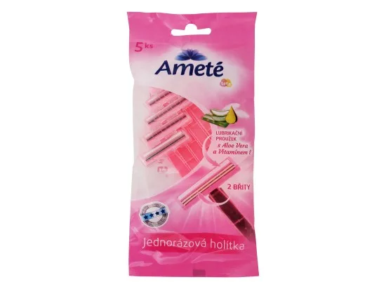 Ameté jednorázový holicí strojek Lady 5 ks