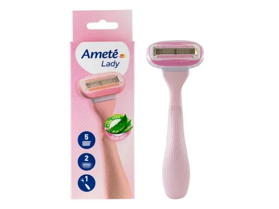 Ameté Lady dámský holící strojek + 2 náhradní hlavice