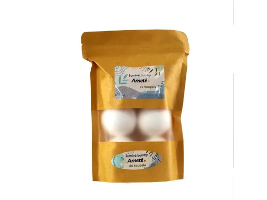 Ameté šumivé bomby do koupele 6x50 g