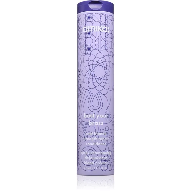 amika Bust Your Brass Cool Blonde Strenght Repair Conditioner kondicionér pro blond vlasy 275 ml