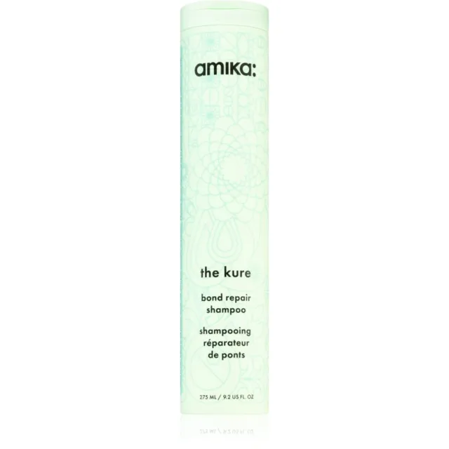 amika The Kure Bond Repair Shampoo hloubkově regenerační šampon pro suché a poškozené vlasy s proteiny 275 ml