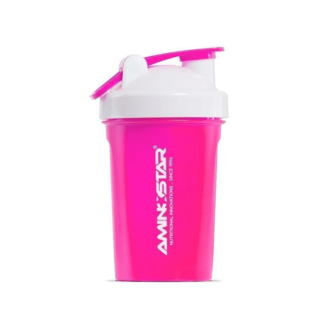 Aminostar Aminostar Shaker, růžová, 400ml