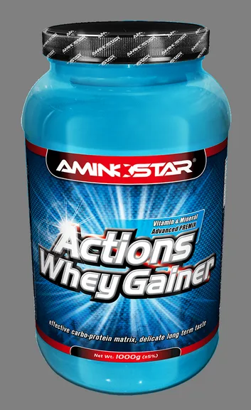 Aminostar Aminostar Whey Gainer Actions, Vanilla, 7000g