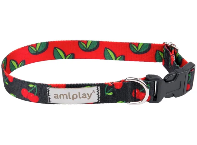 Amiplay Obojek nastavitelný BeHappy Cherry - XL | P58751
