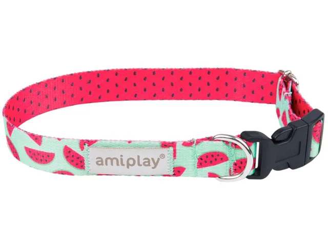 Amiplay Obojek nastavitelný BeHappy Watermelon | P58742
