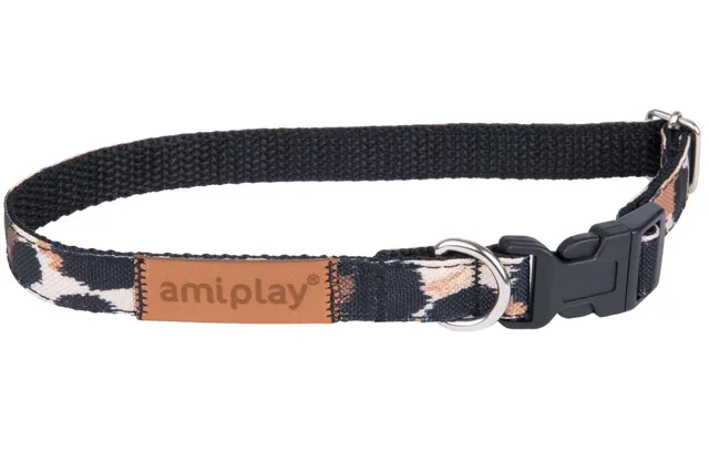 Amiplay Obojek nastavitelný Safari Panterka - M | P58765
