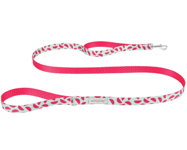 Amiplay Vodítko Be Happy Watermelon 150 cm - M | P58664
