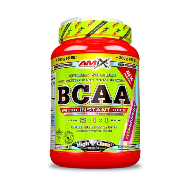 AMIX BCAA Micro Instant, 1000g, Green Apple