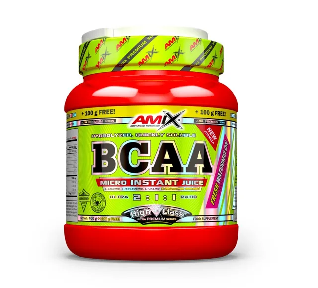 AMIX BCAA Micro Instant, Lemon-Lime, 500g