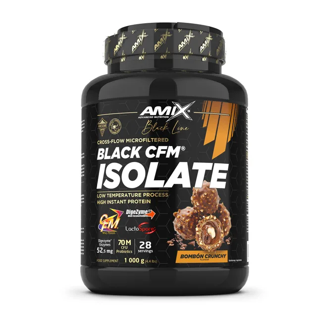 AMIX Black Line Black CFM Isolate , 2000g, Iced Coffee