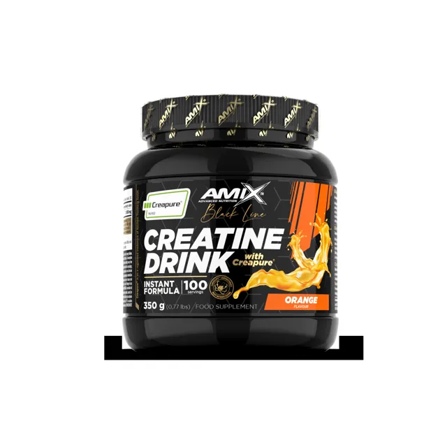 AMIX Black Line Creatine Creapure Powder Drink 350g, Cola, 350g
