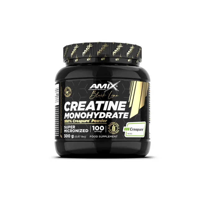 AMIX Black Line Creatine Monohydrate CreaPure, 300g