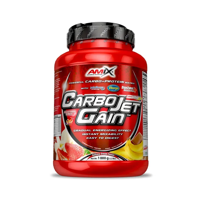AMIX CarboJet Gain, Chocolate, 1000g