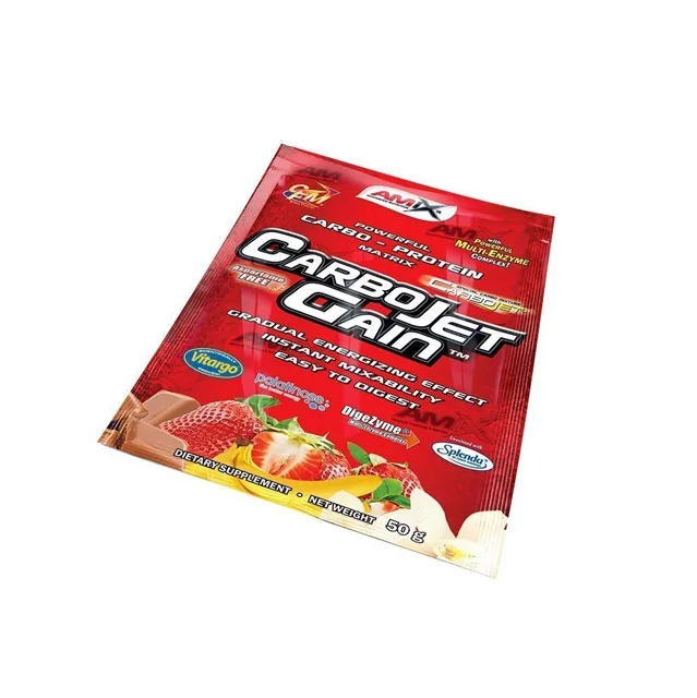 AMIX CarboJet Gain, Strawberry, 50g