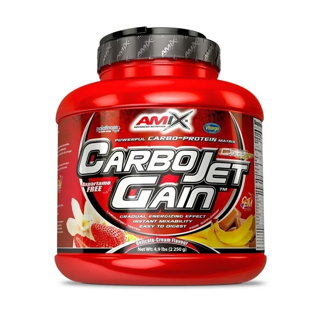 AMIX CarboJet Gain, Vanilla, 1000g