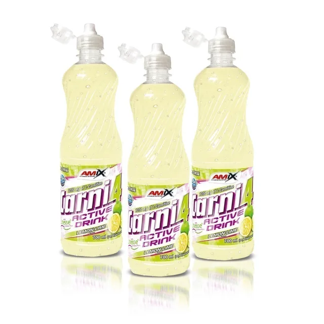 AMIX Carni4 Active drink , Lemon-Lime, 12x700ml