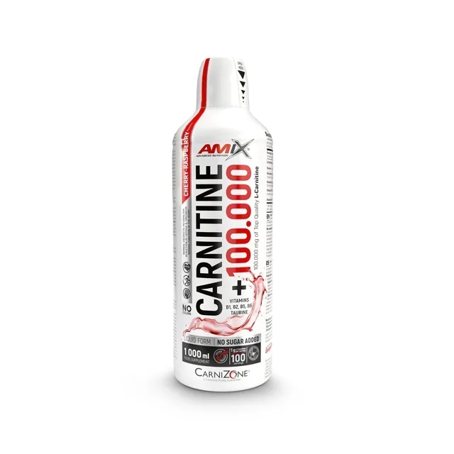 AMIX Carnitine 100.000, 1000ml, Cherry-Raspberry