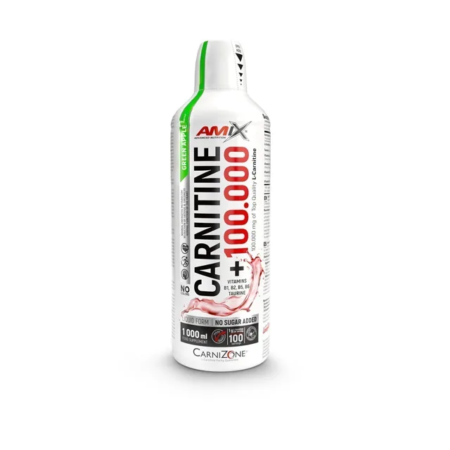 AMIX Carnitine 100.000, Green Apple, 1000ml