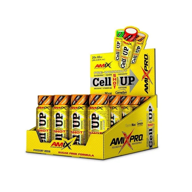 AMIX CellUp Shot, Mango, 20x60ml