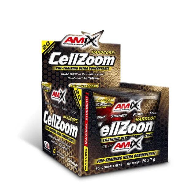 AMIX CellZoom, Blue Raspberry, 20x7g