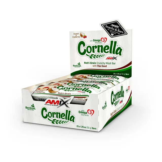 AMIX Cornella bar, 25x50g, Chocolate Cranberry