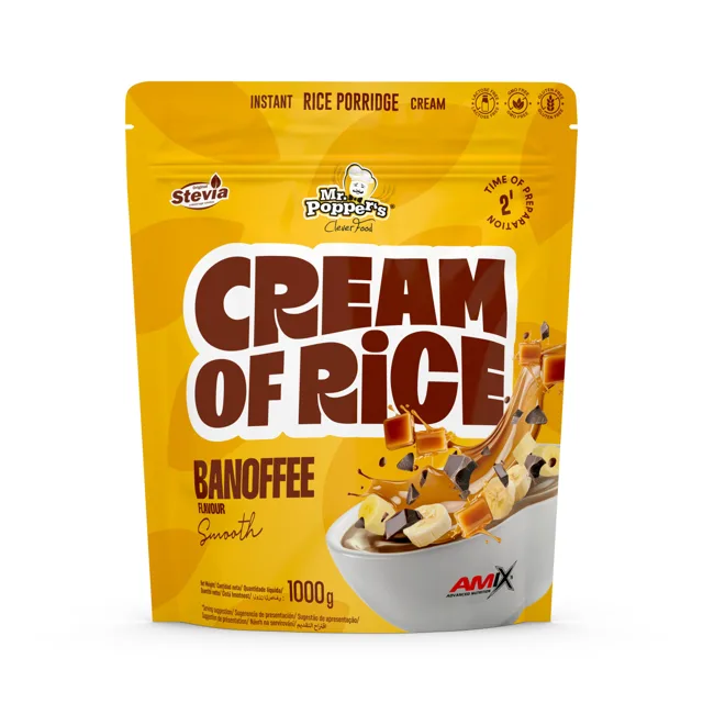AMIX Cream of Rice, 1000g, Banoffee
