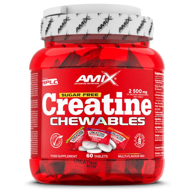 AMIX Creatine Monohydrate - 2500mg žvýkací tablety, 60tbl
