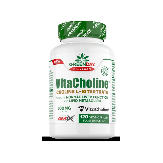 AMIX GreenDay ProVegan Choline Bitartrate VitaCholine , 120cps
