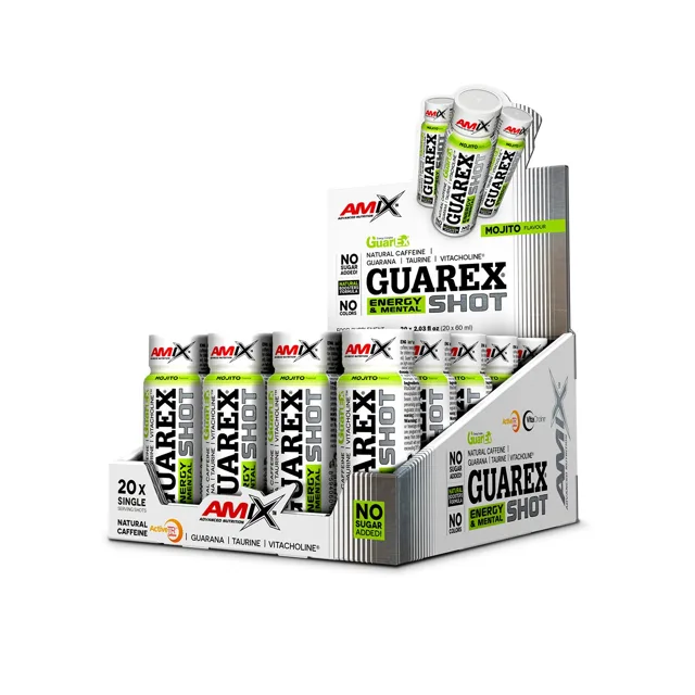 AMIX Guarex Energy & Mental Shot, 60ml, Mojito