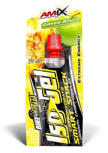 AMIX IsoGEL Carbo-Smart Snack, Green Apple, 70ml