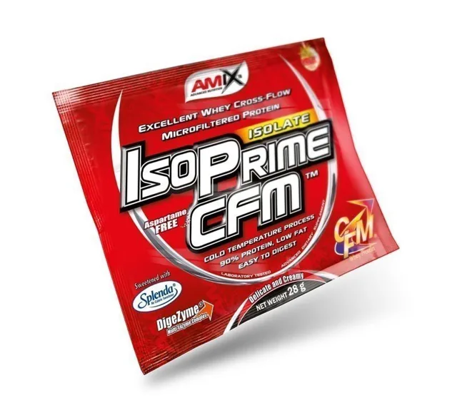 AMIX IsoPrime CFM Isolate, Peanut-Choco-Caramel, 28g