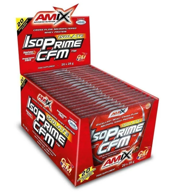 AMIX IsoPrime CFM Isolate, Pistachios, 20x28g