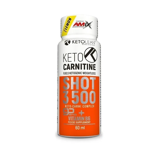 AMIX KetoLean Keto goBHB + Carnitine Shot, Lemon, 60ml