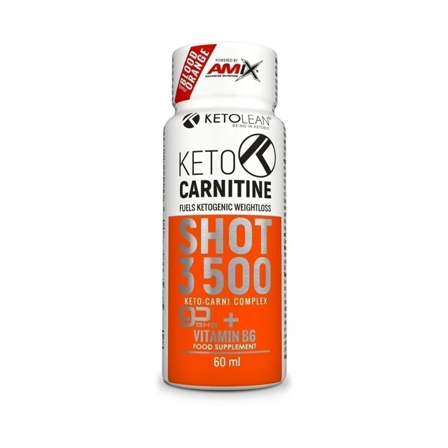 AMIX KetoLean Keto goBHB + Carnitine Shot, Orange, 60ml