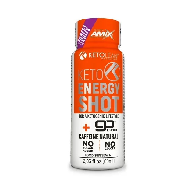 AMIX KetoLean Keto goBHB Energy Shot, Forest Fruit, 60ml